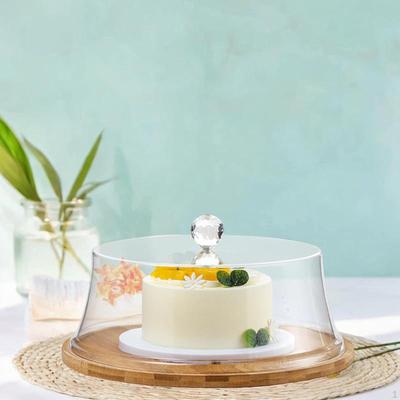 Cake Cover with Clear Dome for Serving and Display