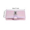 100 Envelope Challenge-Binder Secure 3-Digit Combination Lock Money Organiser PU Leather Cash Stuffing Envelope System