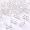 4x8mm Shiny Transparent Bamboo Beads Glass Cylindrical Beads Can Be Used For DIY Jewelry Making Necklace Bracelet
