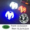 LED Light Car Front Grille Emblem Auto Rear Trunk Sticker Exterior Decoration for Dodge Badge RAM 1500 2500 Caliber Jcuv