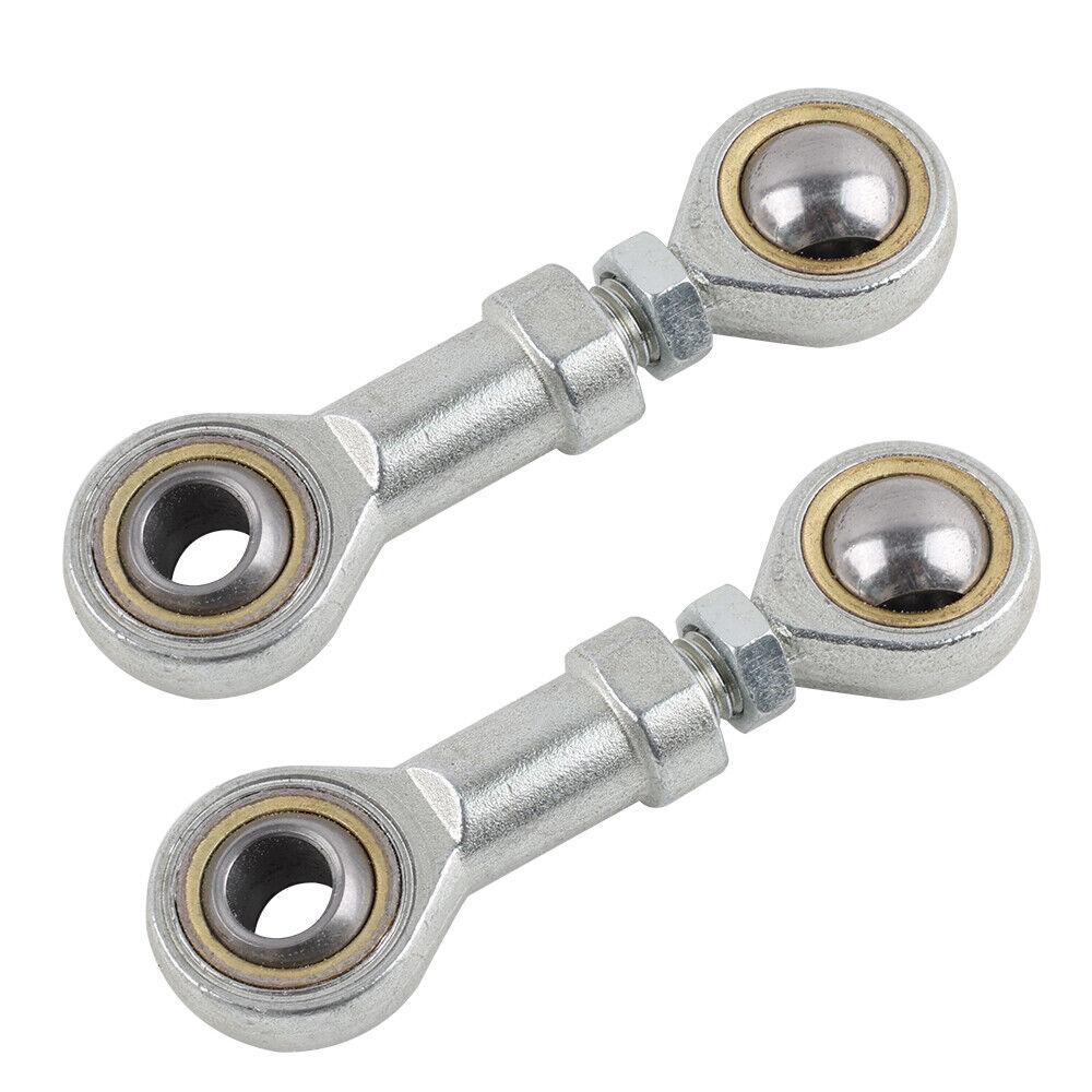 Kit de ligação final de barra estabilizadora traseira de corrida para Honda Civic 92-00 94-01 Acura Integra DC2 prata rosca esquerda e direita