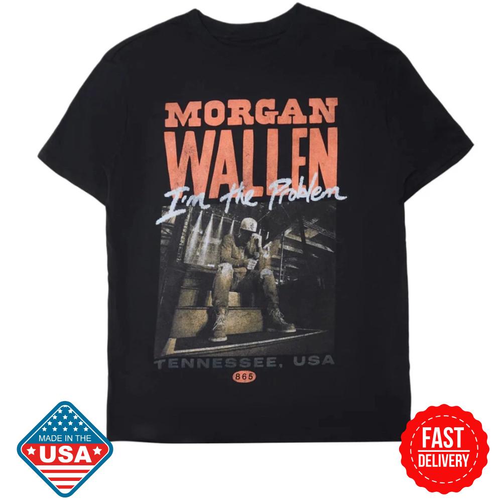 Morgan Wallen I’m The Problem North American Tour 2025 Tennessee T-shirt Reprint Unisex T-Shirt S