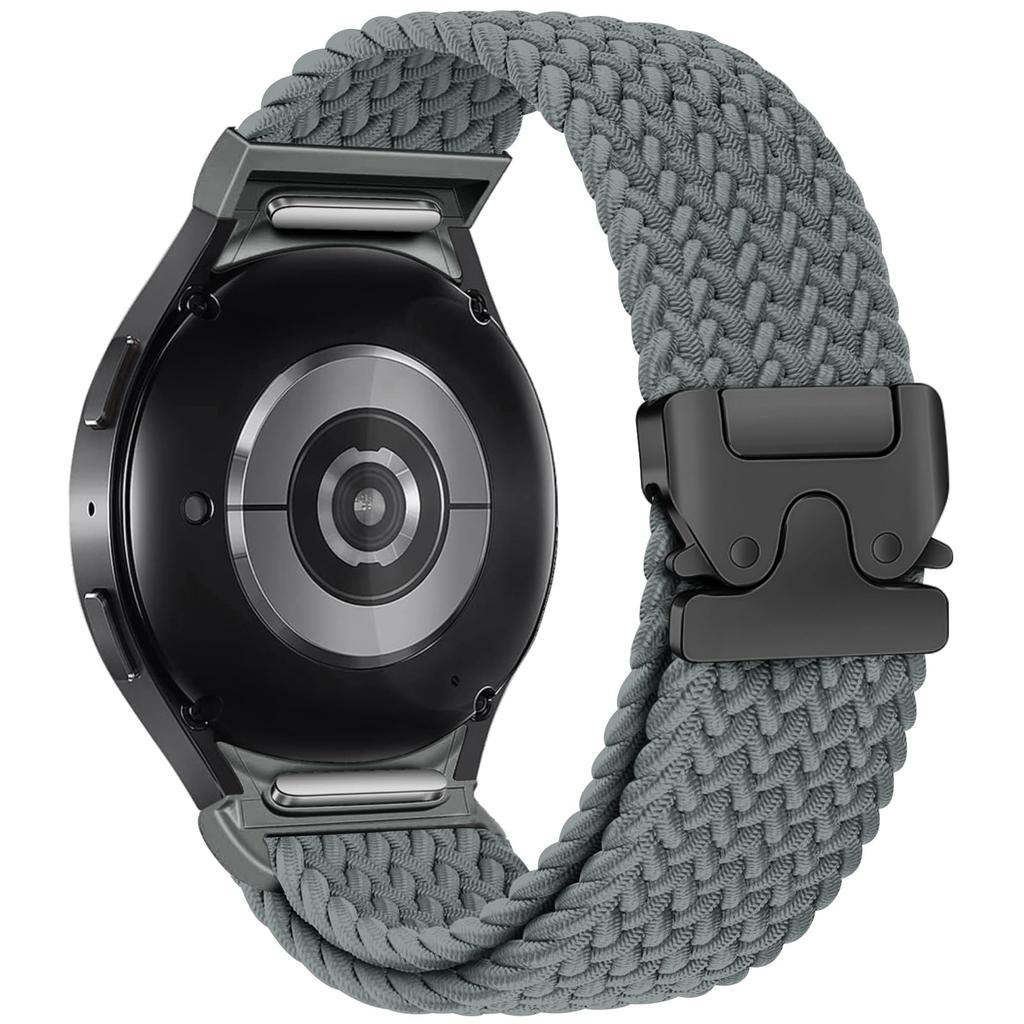 Straps For Galaxy Watch 4 classic/5 Pro/6 classic/7/FE 44mm 40mm 45 43 47 Parachute Braided Bracelet correa Galaxy watch 7 Band