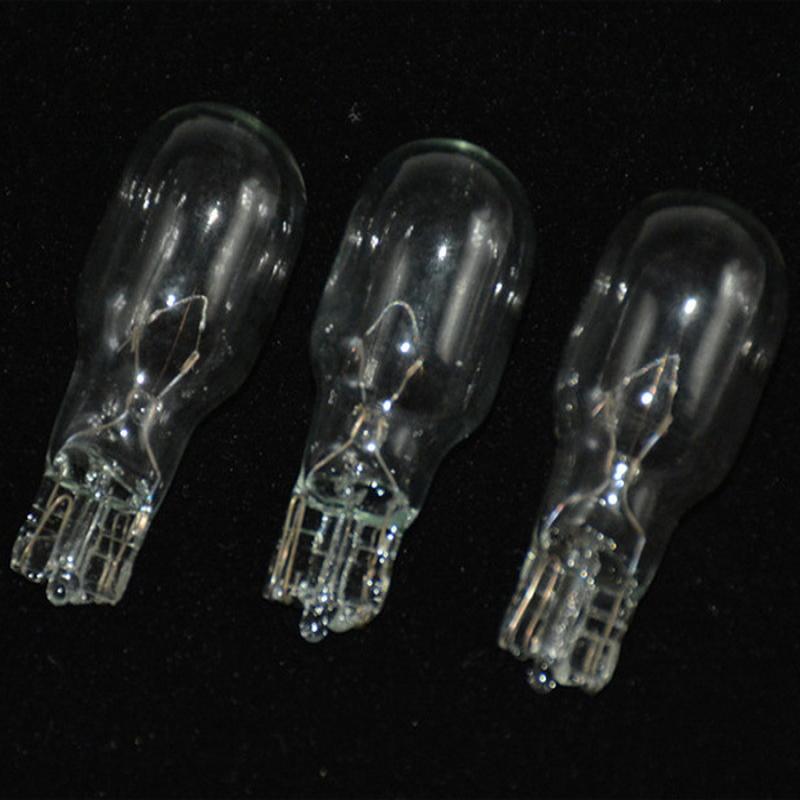 100Pcs/Box T15 12V 21W Led Car Light Cob Glass Plug-In Wide Bulb Auto Automobiles License Plate Lamp Dome Light Reading Drl Bulb