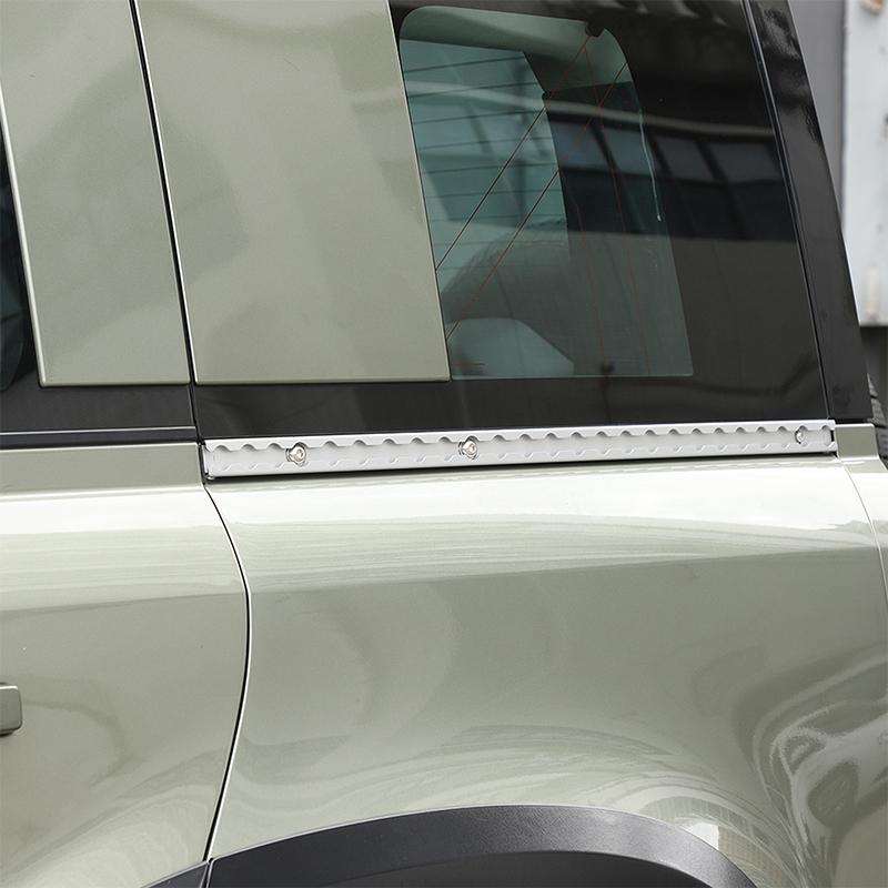For Land Rover Defender 110 -2024 Car Rear Window Lower Expansion Slot Kit Aluminum Alloy Exterior Modification Accessories