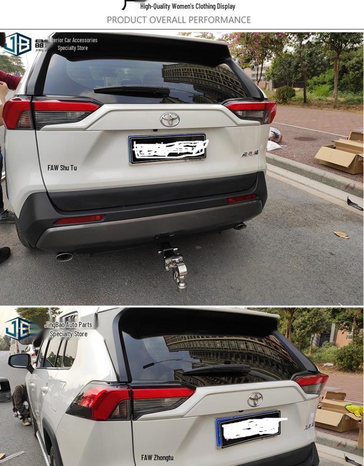 Compatible Tow Hook for Toyota RAV4, Rongfang, Weilanda, Lingfang, Weisa - Modified Rear Support Hook