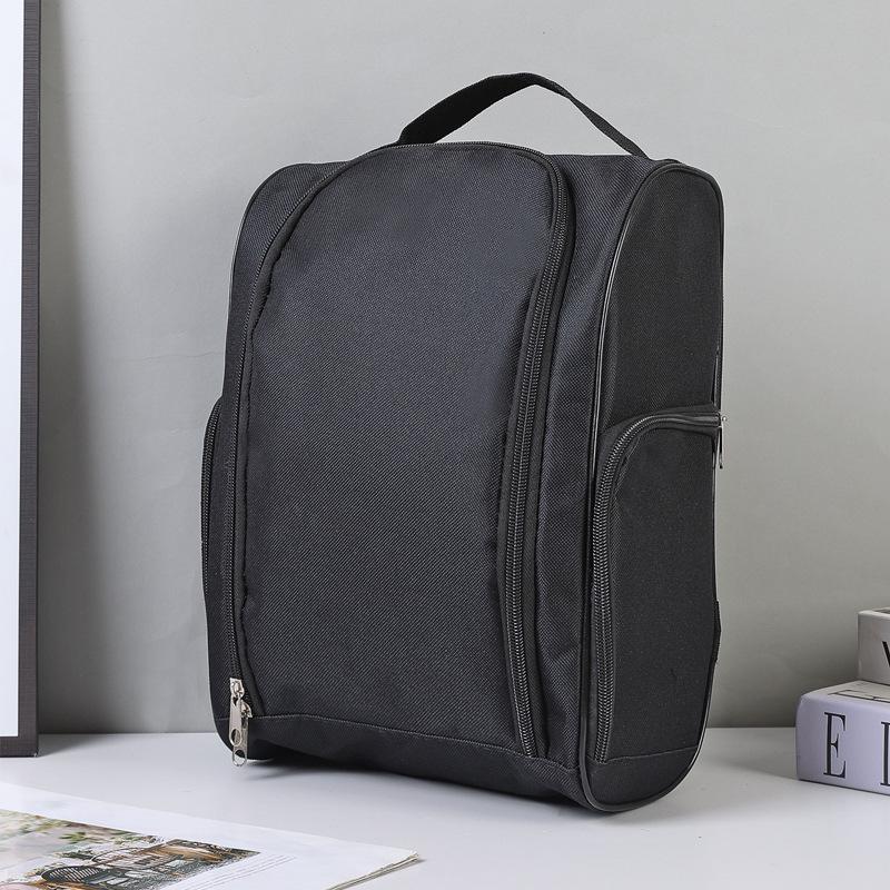 Large Capacity Wear-Resistant Golf Shoe Bag with Side Pocket – Universal Travel Sports Shoe Storage