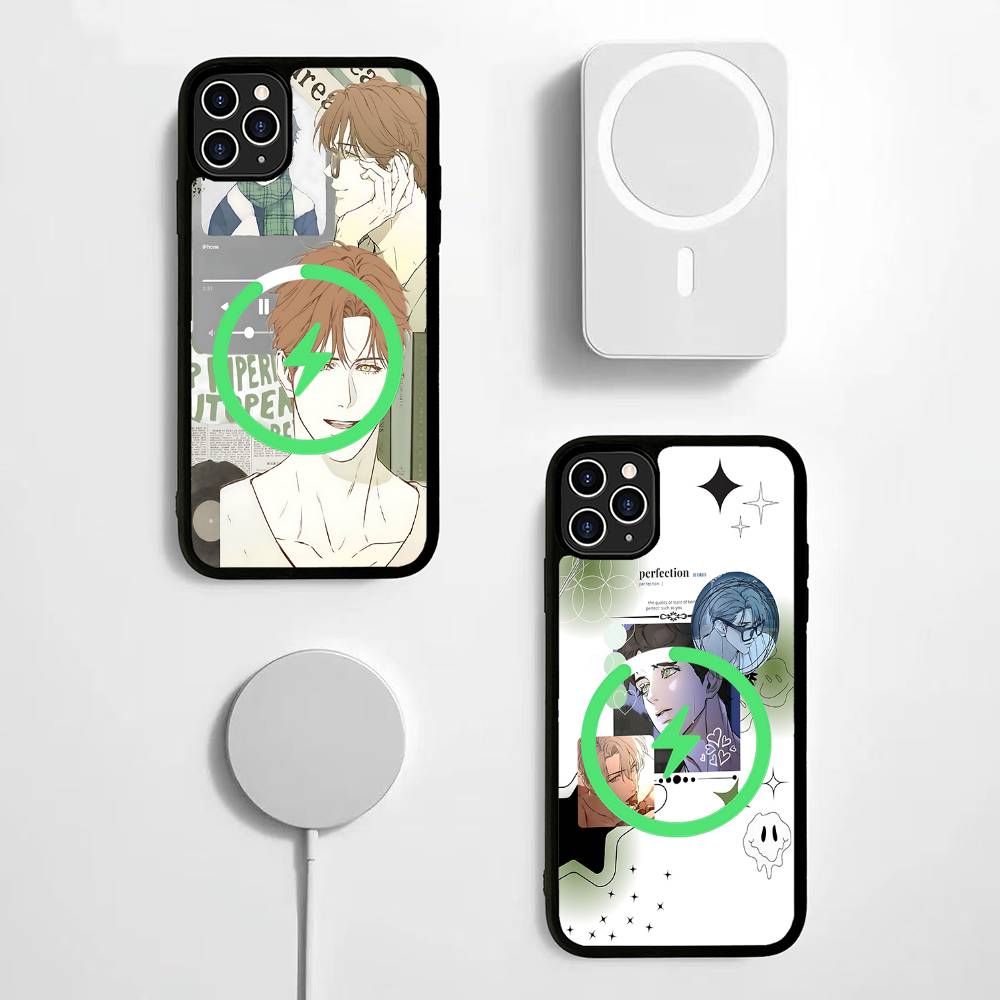 Nerd Project Bl Anime For iPhone 17 Air 16 E 15 14 13 12 11 Pro Max Plus PC Shock TPU Cover For Magsafe Phone Cover