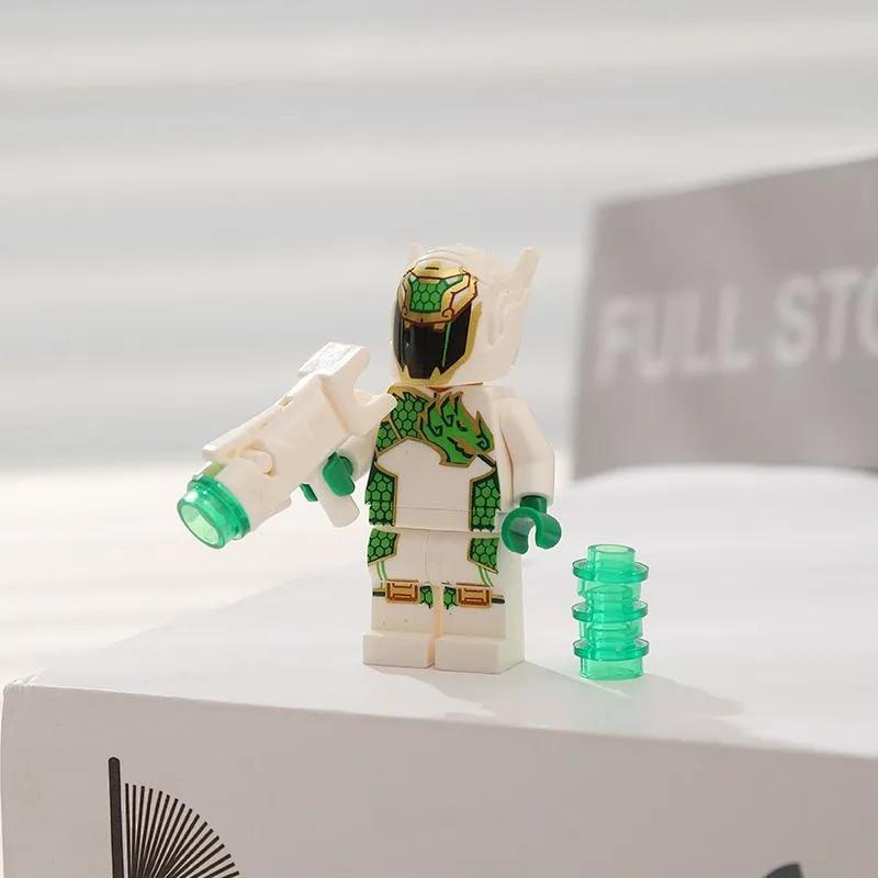 Building Blocks Monkey King White Dragon Horse Iron Fan Princess Minifigures Children's Assembly Toy Gift