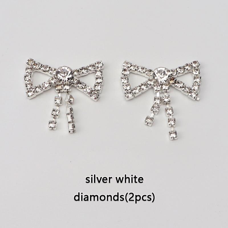luxury Rhinestone AF1 Shoe Charms Colorful Diamond Sneaker Charms Girl Shoe decoration DIY Shoelaces Buckles shoes accesories