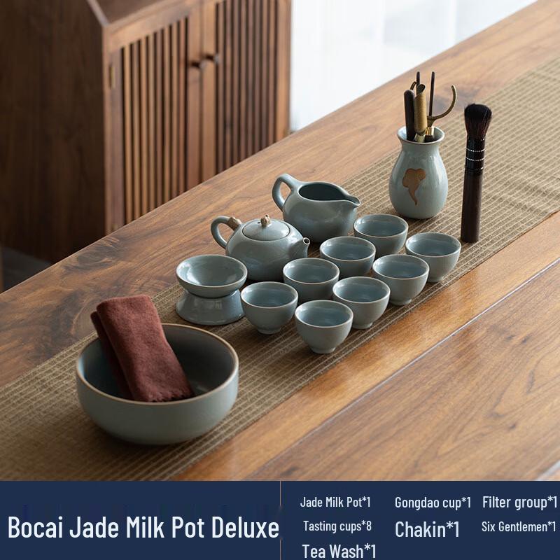 Ru Kiln Bocai Glaze Kung Fu Tea Set