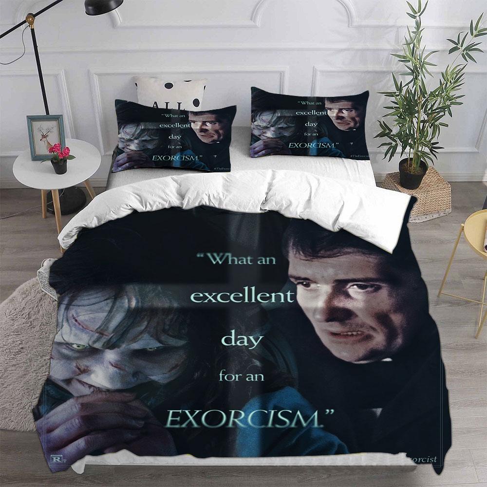 The Exorcist  Bedding Sets Comforter Quilt Bed Cover Duvet Cover Pillow Case 2-3 Pieces Sets Bedroom Decoration Home Supplies