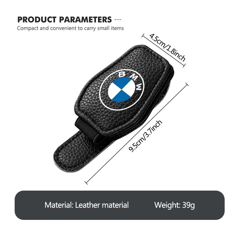 For BMW Car Sun Visor Glasses Holder Glasses Storage Clip Accessories E87 E70 E91 E30 G20 E92 E93 E60 E46 E90 G30 E53 X1