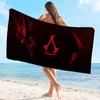 A-Assassin C-Creed Spiel Mikrofaser Bedrucktes Strandtuch Bergsteigen Yoga Strand Schwimmen Laufen Saugfähiges Weiches Handtuch