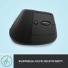 Logitech lift wireless vertical mouse graphite 910-006473