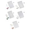 Professional Nail Mould Silicone Stampers With Realistic Floral Lace Multipurpose Crafting Tool for Beauty Projects