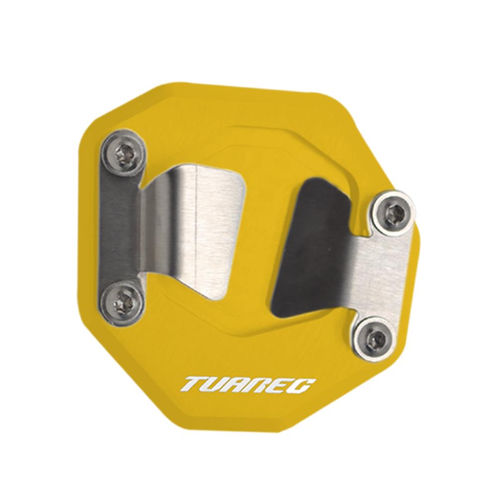 

Для Aprilia TUAREG 660 2022 аксессуары для мотоциклов, подставка, удлинительная пластина, боковая подставка для ног, увеличенная золотой