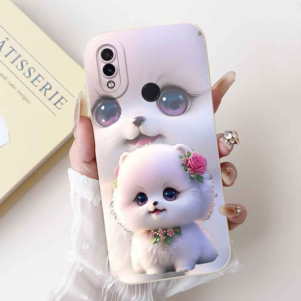 For Xiaomi Redmi 7 6.26" Case Luxury Cat Cute Rabbit Soft Silicone Back Cover For Redmi 7 redmi7 Shockproof Phone Cases Coque