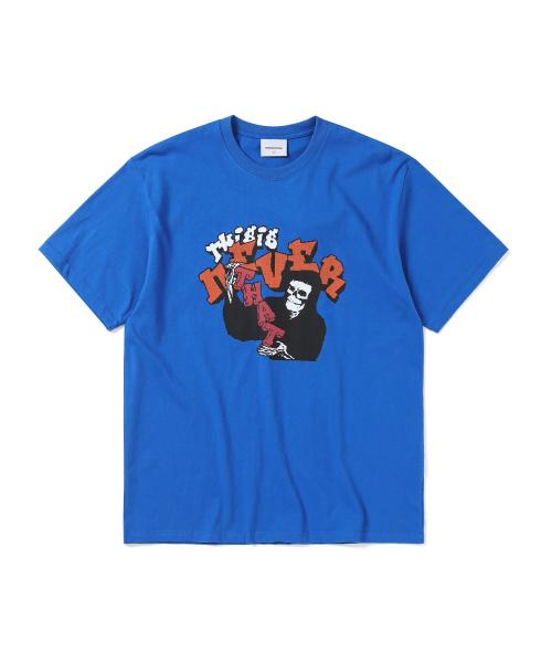 Thisisneverthat Skeleton Tee Blue S