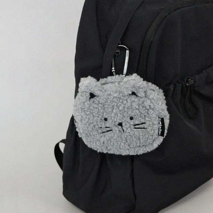 Fluffy Character Pouch - Chaegoyang