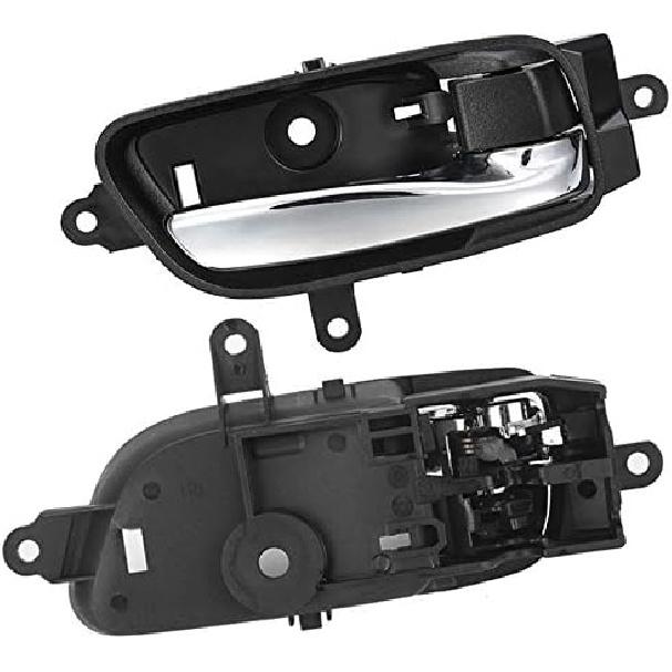 NPAUTO Interior Door Handle Front Or Rear Right Passenger Side Replacement For 2013-17 Nissan Altima Sedan Pathfinder Titan, Black 80670-3TA0D