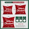 40/45/50cm Red Christmas Decoration Cushions Pillowcase Polyester Cushion Cover Throw Pillow Pillowcover Home Car Sofa Decor