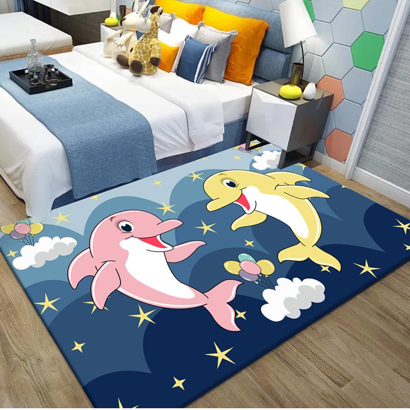 Children's Traffic Road Play Mat - Thick, Wear-Resistant Carpet for Kindergarten, Bedroom, or Living Room