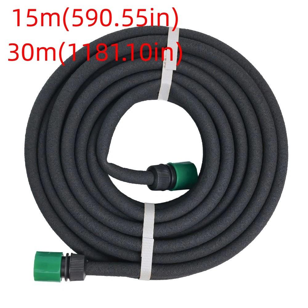 Quick Connect Porous Soak Hose Anti-Aging Permeable Pipe Micro Drip Irrigation Hose  Lawn Watering