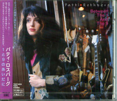 

CD PATTI ROTHBERG - Between The 1 And The 9 TOCP8839 EMI 1996 Japan Obi Rock