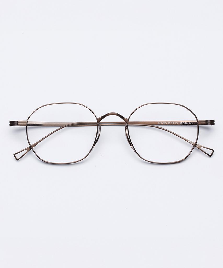 Maeteupeojeu Mp-14 Titanium Glasses Bronze