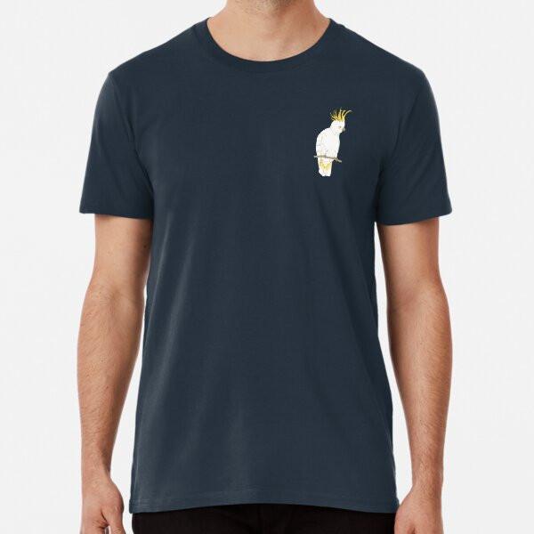 Sulphur Crested Cockatoo TShirt Made in Australia Unisex T-Shirt S