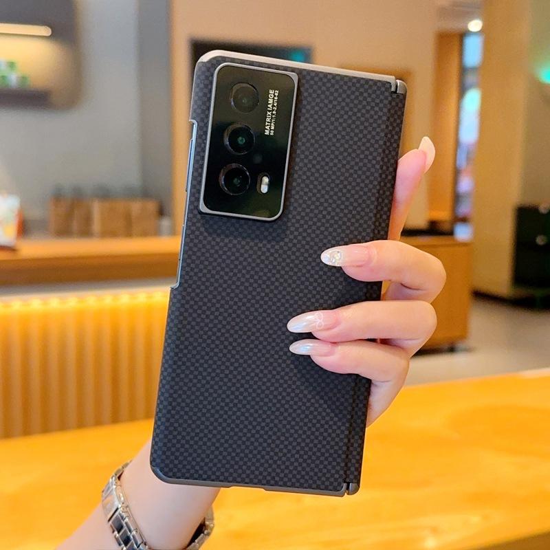 Applicable To Honor Magicv2 Mobile Phone Case Double Central Axis Hinge All-inclusive Honor Magicvs2 Kevlar Magnetic Case