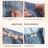 Daisy Waist-Cinching Detachable Buckle: Flatten & Reduce Large Waist Jeans Size