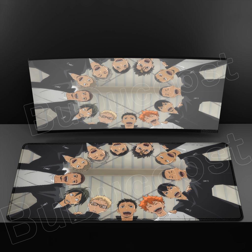New Anime Haikyuu Mouse Pad Rubber Carpet PC Gaming Table Mat Laptop Desk Pad XXL Non-slip Computer Keyboard Office Desktop Mats