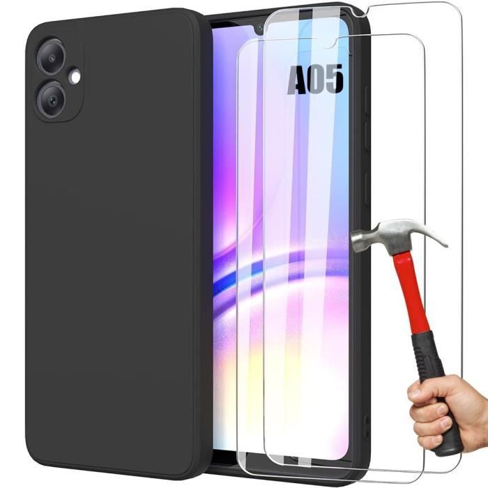 Coque pour Samsung Galaxy A05 - Protection Ultra Slim - Antichoc - Anti-Rayures - 2 Verres Trempés
