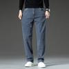 Straight-leg Jeans For Men, Versatile, Stretchy And Loose, Autumn New Style, Youth Long Men's Popular Thick Casual Trousers