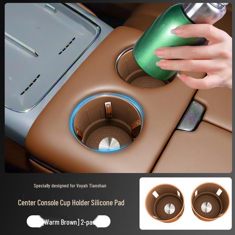 Silicone Cup Holder for Voyah Taishan - 26 Models Voyah Taishan Specific