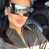 Unisex Fashionable Retro Square Sunglasses, Punk Style Personalized Frame, Trendy Sun Shading Sunglasses.