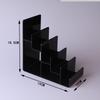 2-5 Tiers Display Risers Acrylic Clear Jewelry Racks Organizer Makeup Storage Rack  Handbag Purse