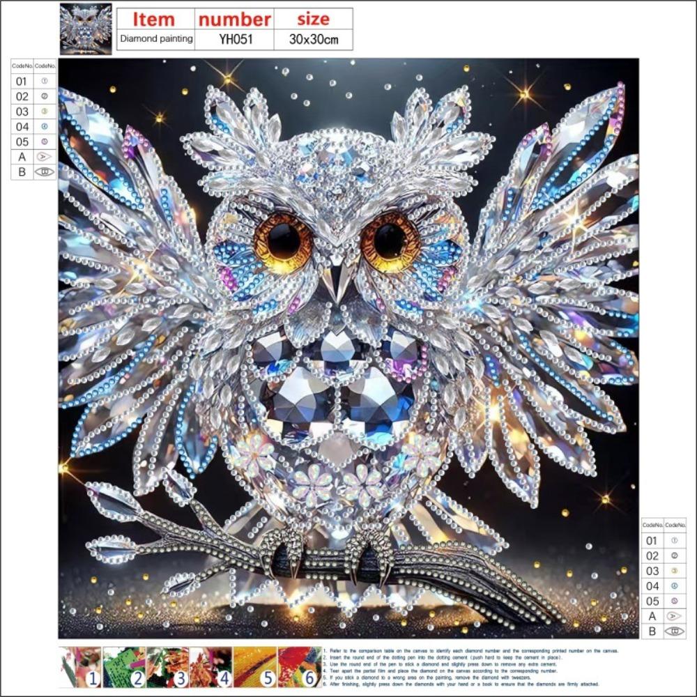 1 Set Sparkling Diamond Painting 5D Diamond Art Kits DIY Diamond Sticker  Wall Art