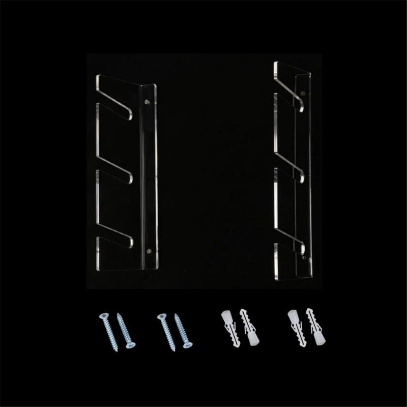 Convenient Acrylic Skateboard Storage Shelf Stylish Skateboard Wall Mount Holder Rack for Skateboarding Enthusiasts