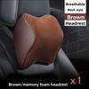 Car Headrest Waist Pillow Car Memory Cotton Neck Pillow Car Seat Car Pillow Back Pad Support Comfortable