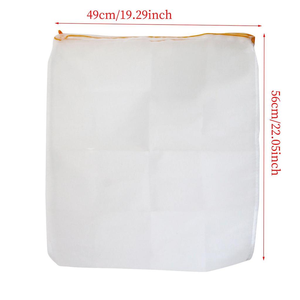Red Wine and Honey Fine Mesh Filter Bag, 120 Mesh