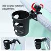 Universal Baby Strollers Cup Holder Convenient and Adjustable Pram Cart Drink Organiser for Bottles Coffee and Beverages
