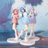20CM 6 Style Anime Re:Zero Rem Ram Emilia Cute Action Figure Cosplay Hoodie Model Desktop Ornament Decor Collectible Toys Gift