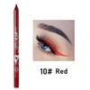 Long Lasting Eyeliner Pencil Colourful Pigment Waterproof Blue Black White Color Gel Eye Liner Pen Makeup Eye Beauty Cosmetics