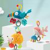 Baby Haie Vögel Plüsch Musikalisches Rasselspielzeug Mit Aufhängeclip Für Säuglinge Sensorische Entwicklung