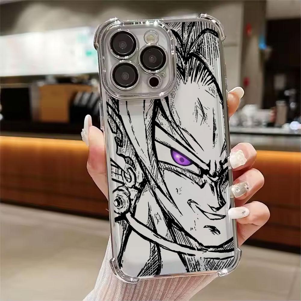 Vegetto Son Goku Piccolo Anime Phone Case For Xiaomi 15T 14T 13 Pro 15 F8 Ultra Poco X7 F7 Pro X5 X6 F5 M7 Soft Shockproof Cover
