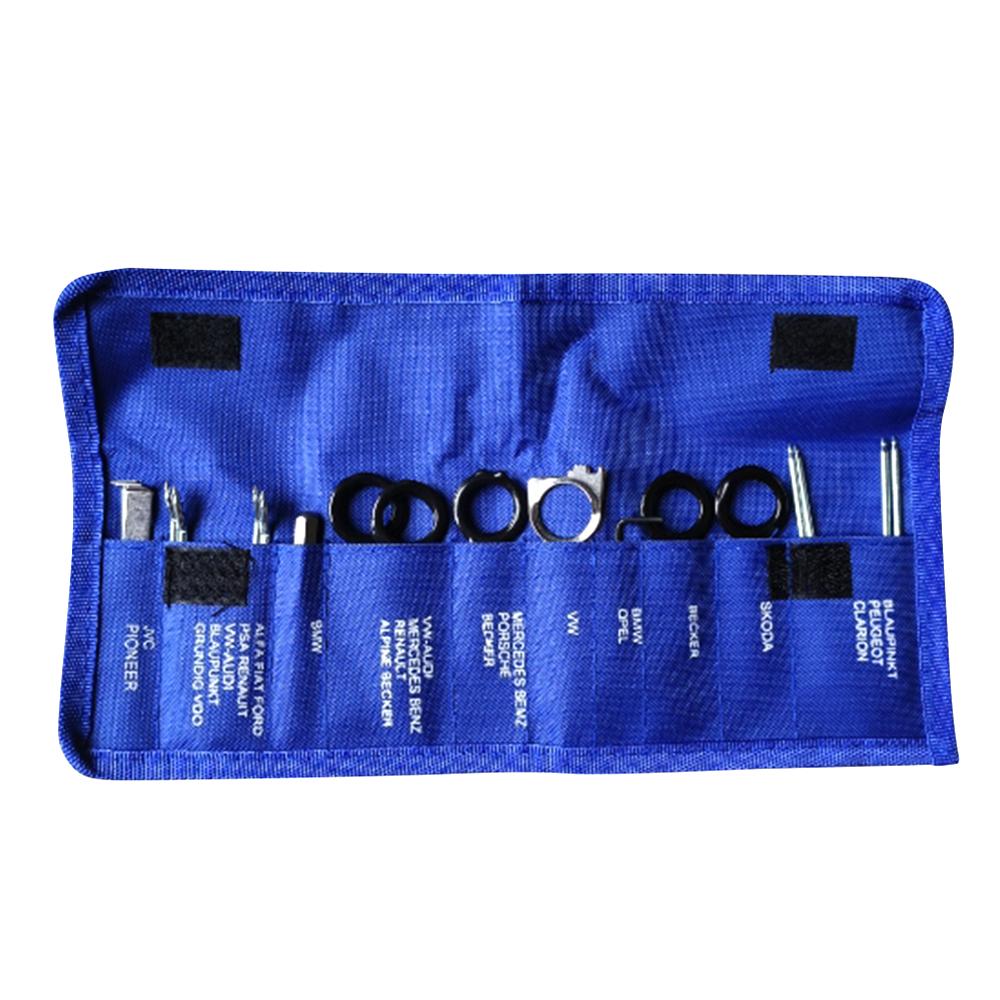 

20pcs Automotive Interior Stereo Dash CD Player Removal Tool Set Automobile Car Radio Audio Removal Install Keys Kit Repair Tool