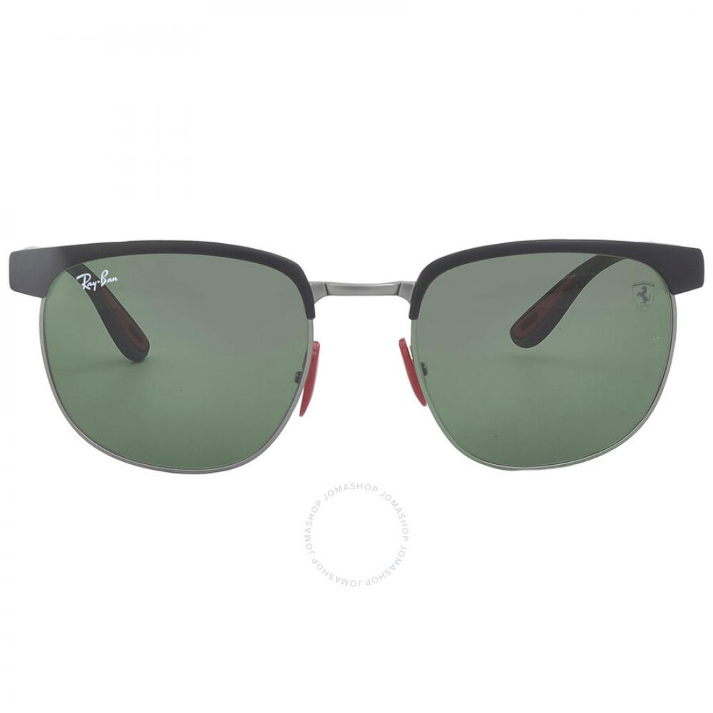

Солнцезащитные очки унисекс Ray Ban Scuderia Ferrari Green Square RB3698M F07331 53